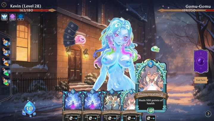 Fun Time With the Slime Queen _ Erotic Card Battler _ Aura Hentai Cards Ep 5