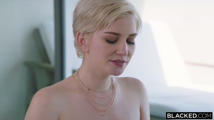 BLACKED She"s never had BBC and wanted to treat herself